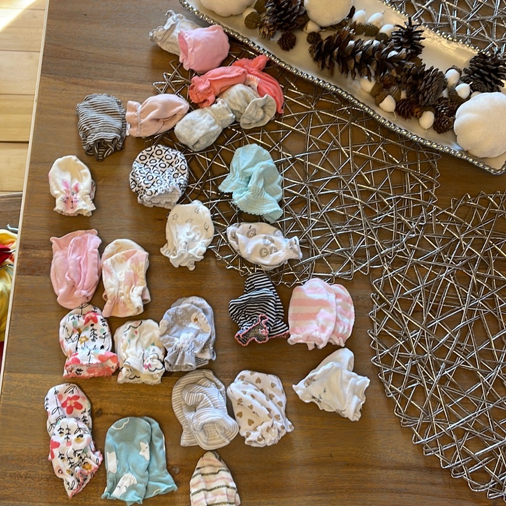 Baby mitten bundle